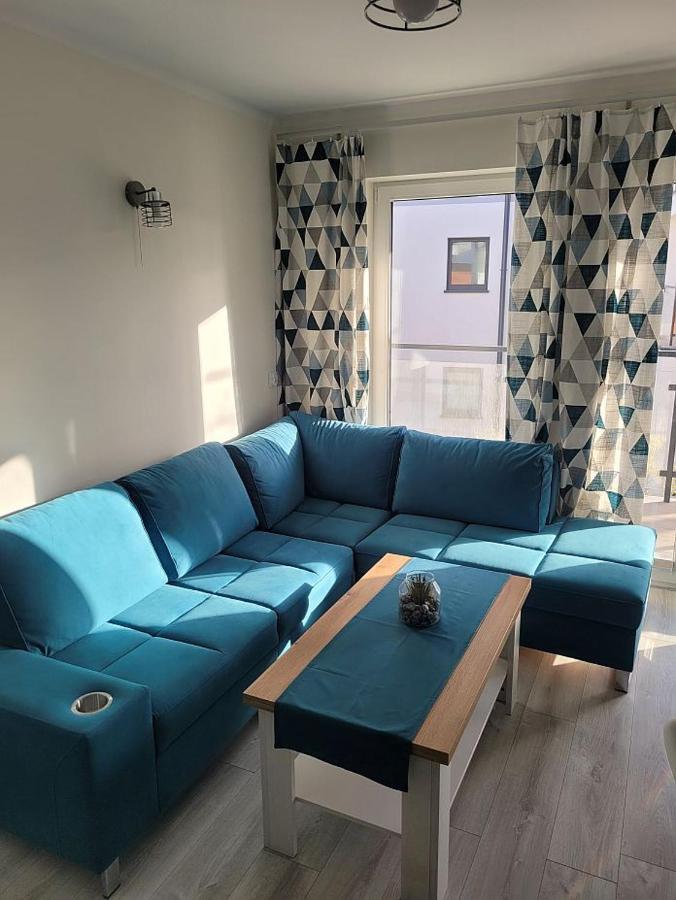 Pobierowo Baltic Apartament Turkusowy Exteriör bild