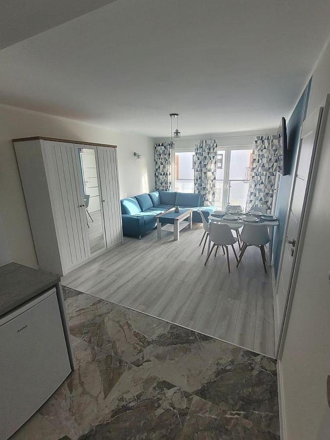 Pobierowo Baltic Apartament Turkusowy Exteriör bild
