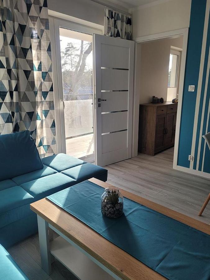 Pobierowo Baltic Apartament Turkusowy Exteriör bild