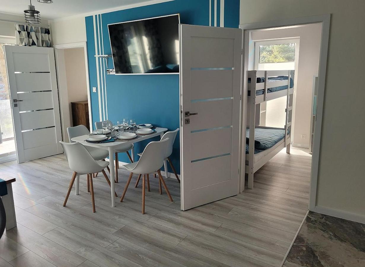 Pobierowo Baltic Apartament Turkusowy Exteriör bild