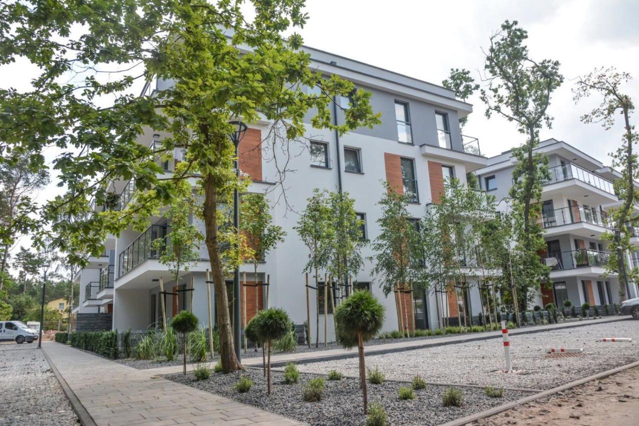 Pobierowo Baltic Apartament Turkusowy Exteriör bild
