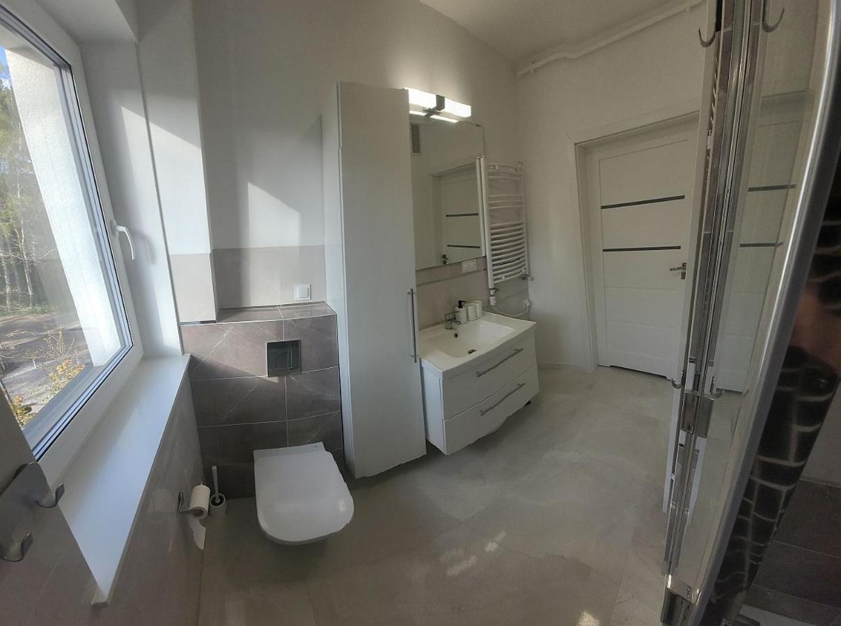 Pobierowo Baltic Apartament Turkusowy Exteriör bild