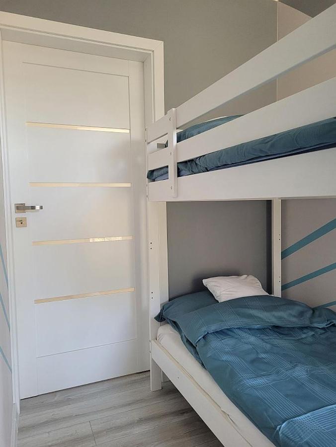 Pobierowo Baltic Apartament Turkusowy Exteriör bild