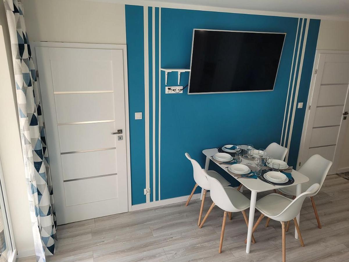 Pobierowo Baltic Apartament Turkusowy Exteriör bild