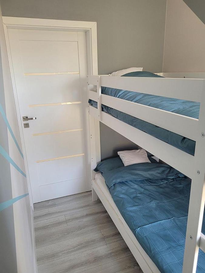 Pobierowo Baltic Apartament Turkusowy Exteriör bild