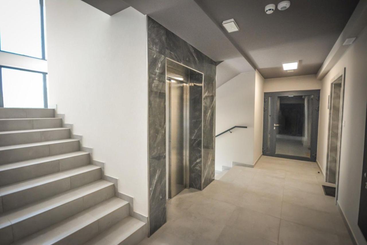 Pobierowo Baltic Apartament Turkusowy Exteriör bild