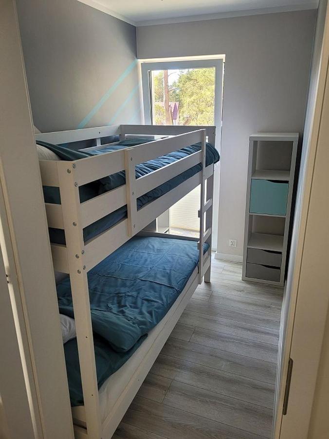 Pobierowo Baltic Apartament Turkusowy Exteriör bild