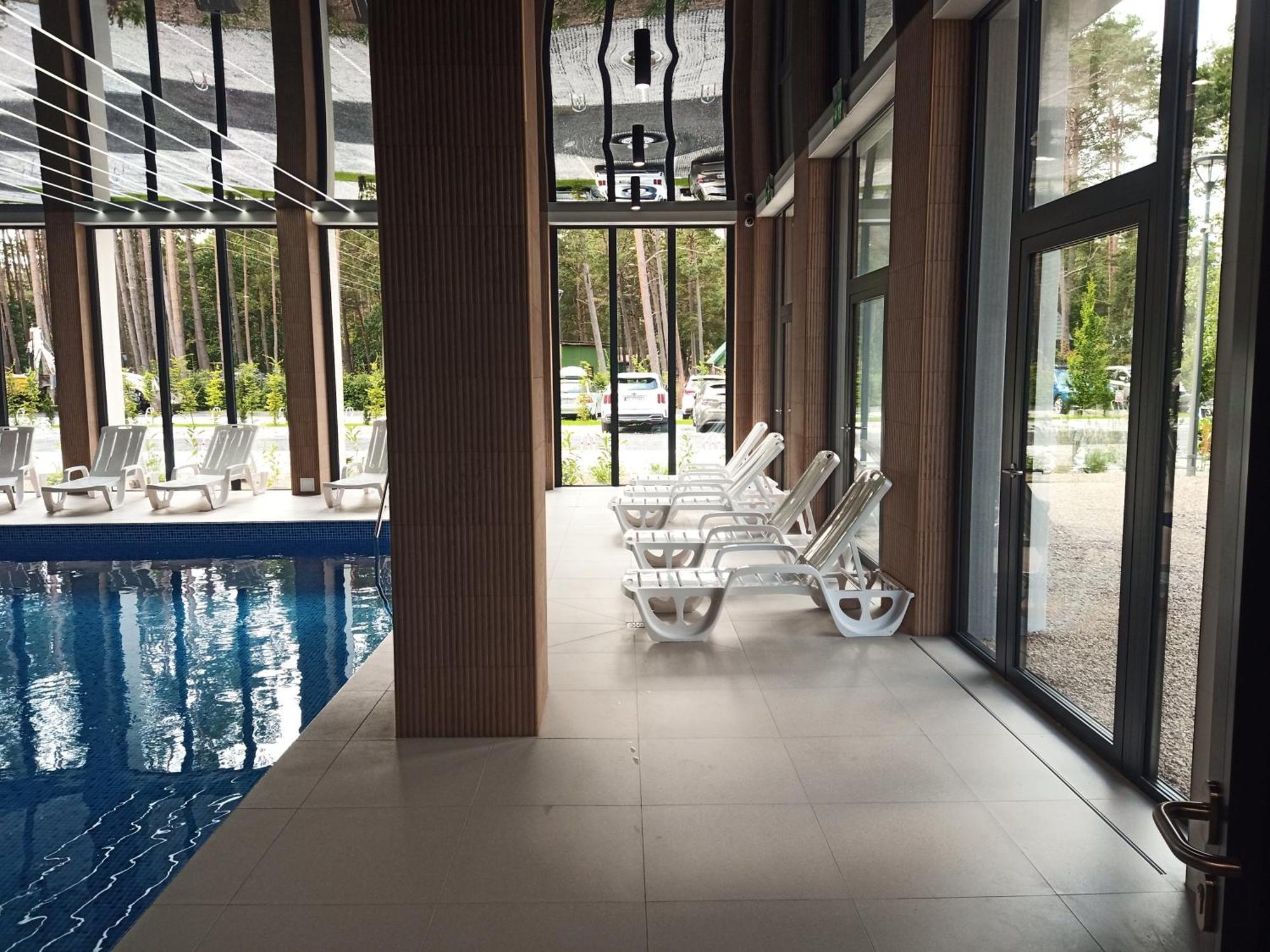 Pobierowo Baltic Apartament Turkusowy Exteriör bild